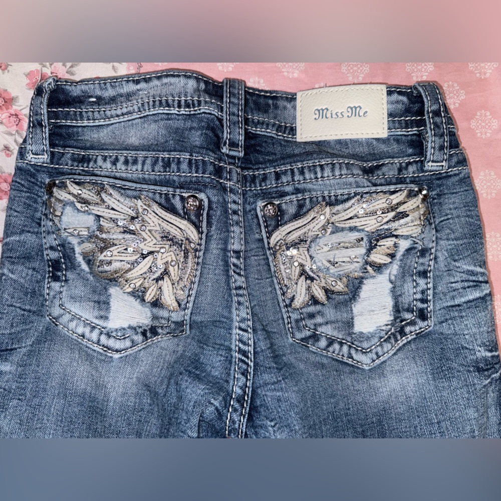Miss Me Low Rise Bootcut Jeans